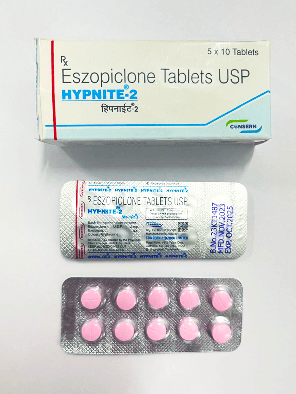 Hypnite-1 (Eszopiclone tablets USP 1 mg) - Image 2