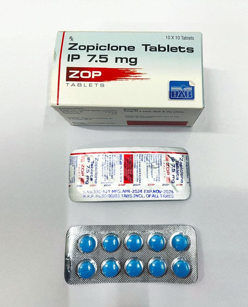 Zop (Zopiclone tablets IP 7.5 mg)