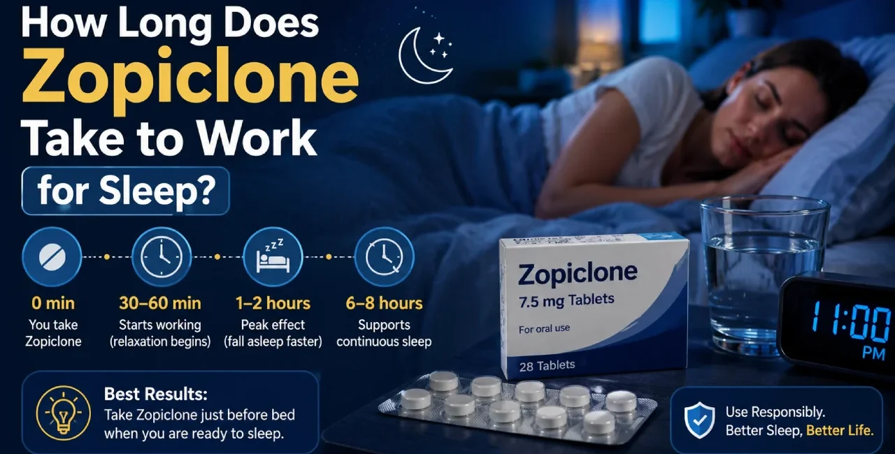 How Long Does Zopiclone Take to Work for Sleep?
