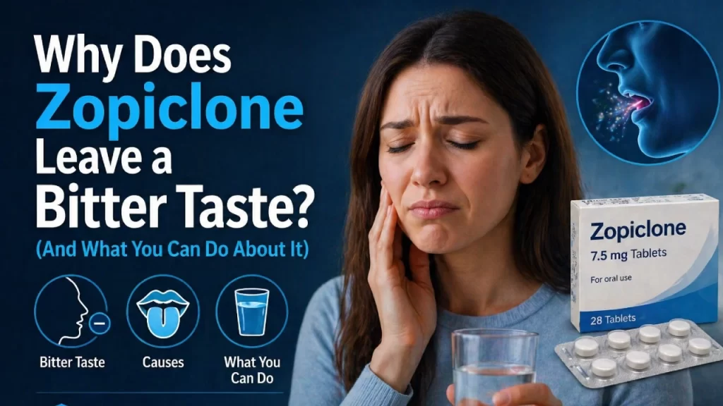 Why Does Zopiclone Leave a Bitter Taste? (And What You Can Do About It)