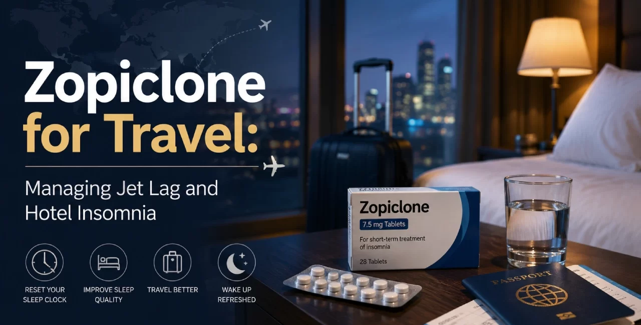 Zopiclone for Travel: Managing Jet Lag and Hotel Insomnia
