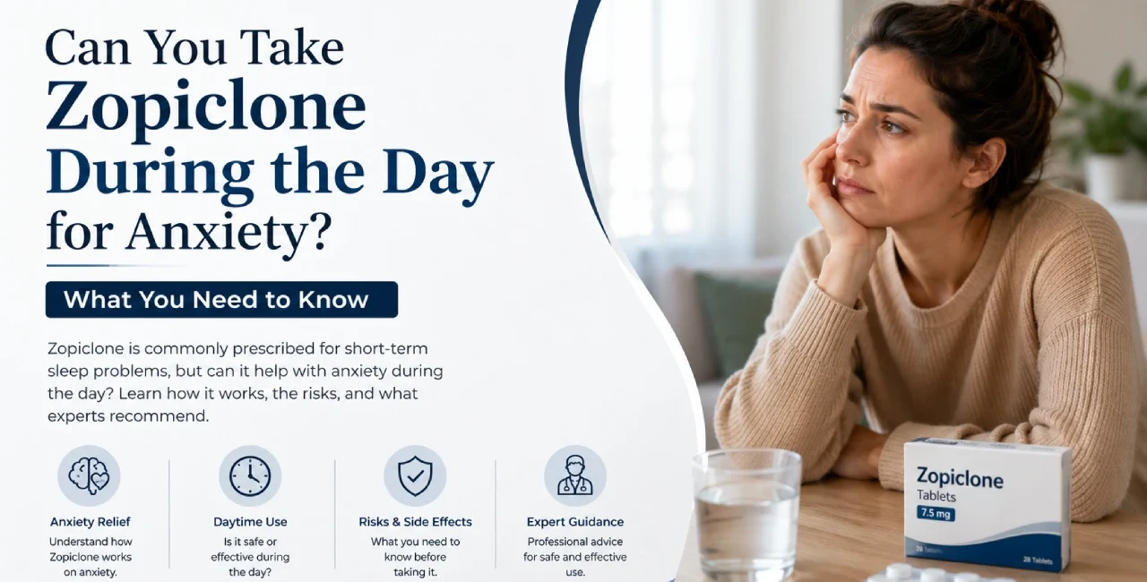 Can You Take Zopiclone During the Day for Anxiety? What You Need to Know